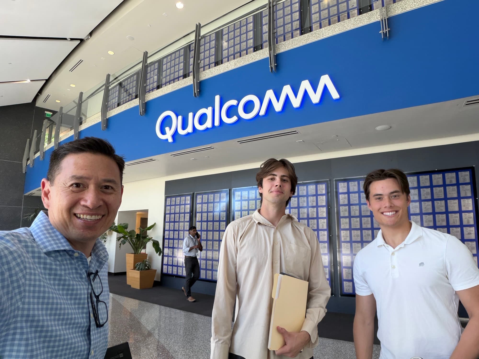 Customer discovery at Qualcomm headquarters