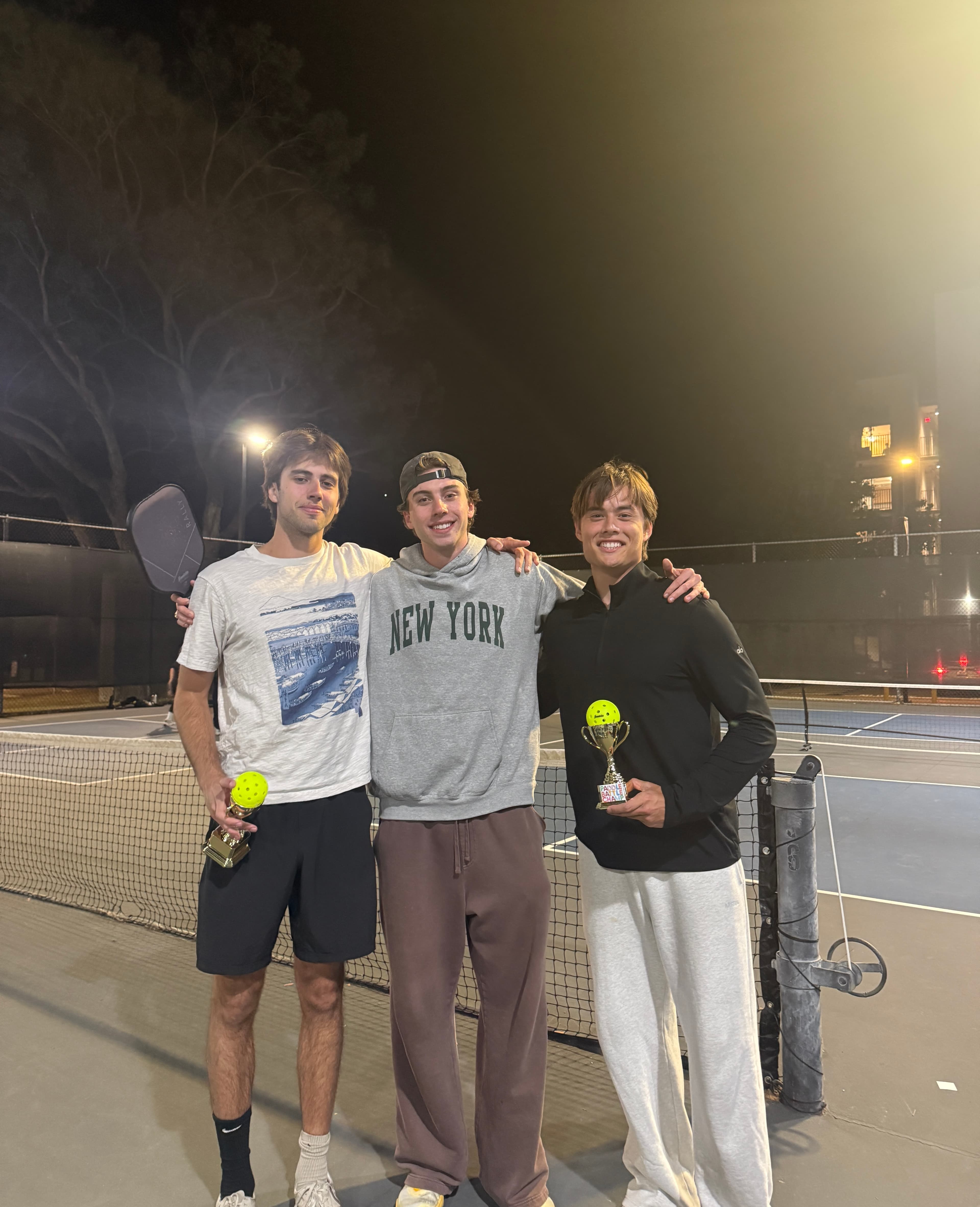 Pickleball tournament win
